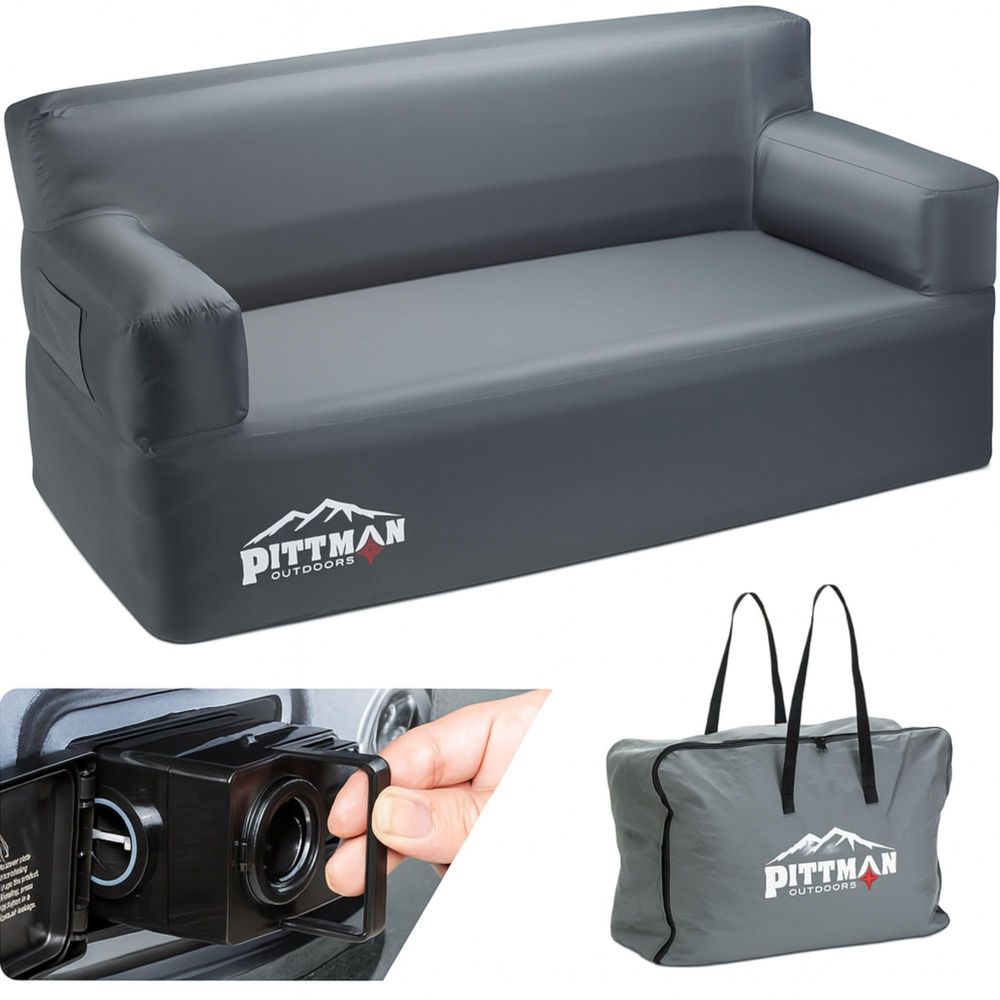 Camping Outdoor Or Indoor - Inflatable Couch with Built in Pump
