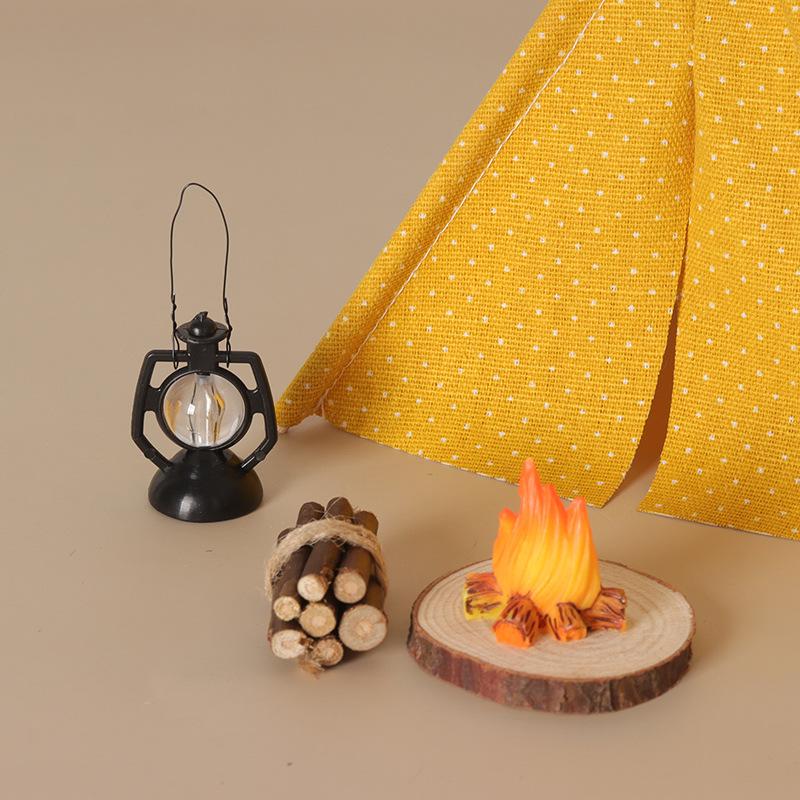 Outdoor Y Camping - 🛒1:12 Scale Camping Tent Model Decoration