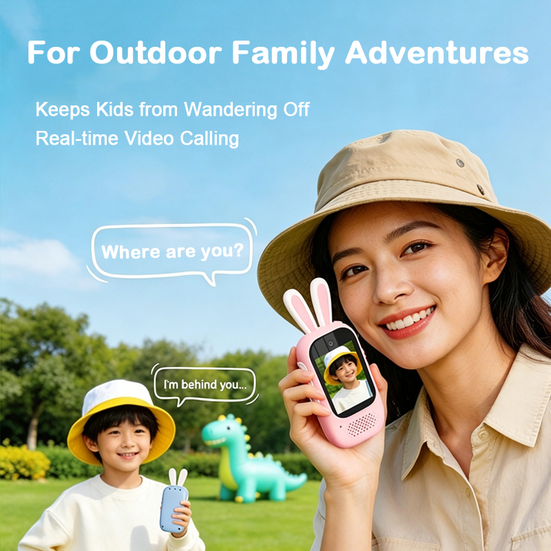 Outdoor Camping Videos - 2 Pack Kids Video Walkie Talkies