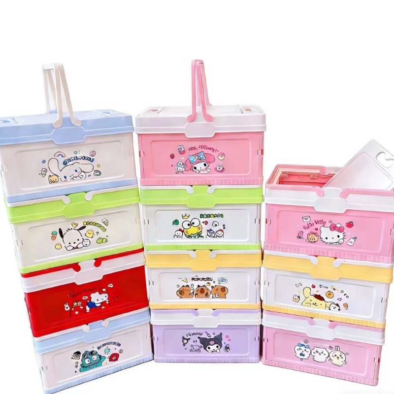 Outdoor Camping Storage Box - Sanrio Cartoonstyle Hellokitty Outdoor Camping and