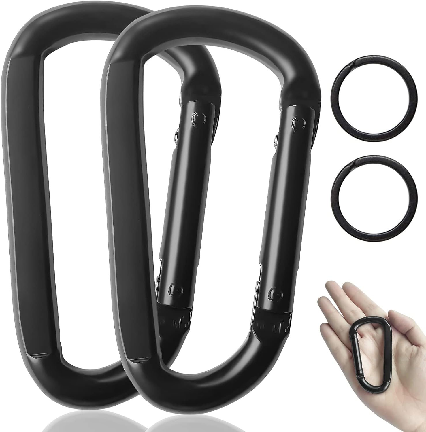 Camping Hammock - Carabiner Clip, 3