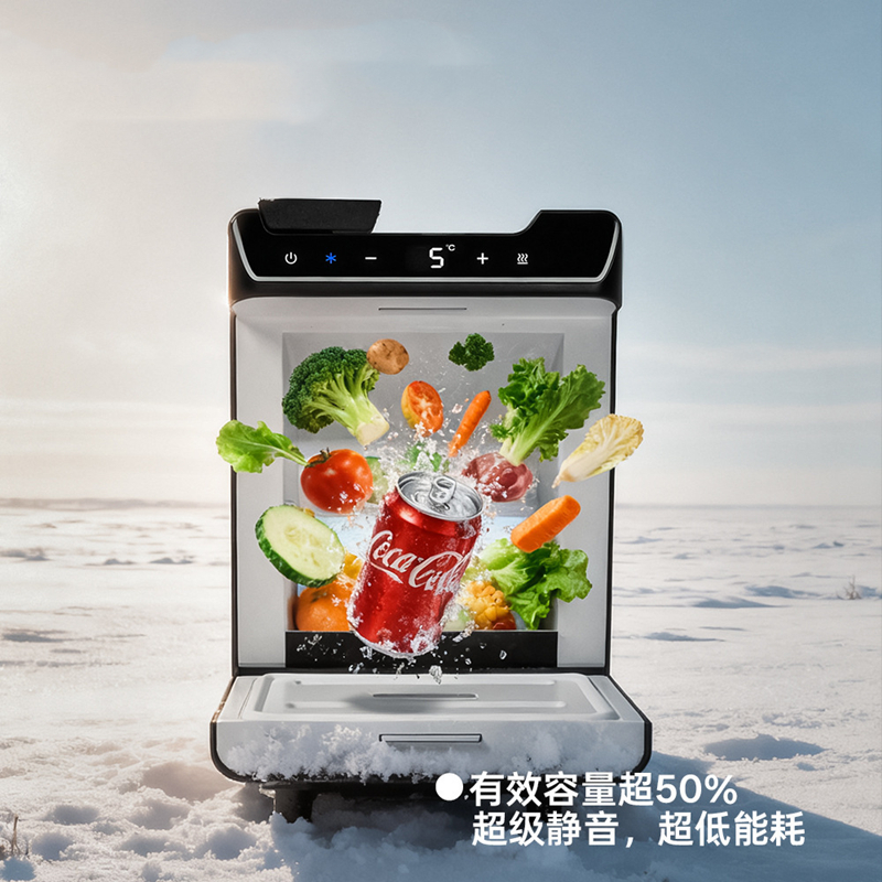 Outdoor Y Camping - Semiconductor-cooled car refrigerator for outdoor camping,