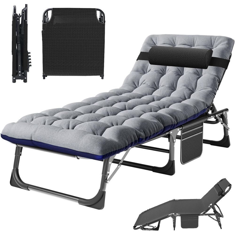 Camping Outdoor Or Indoor - Folding Bed with Mattr, Portable oldable