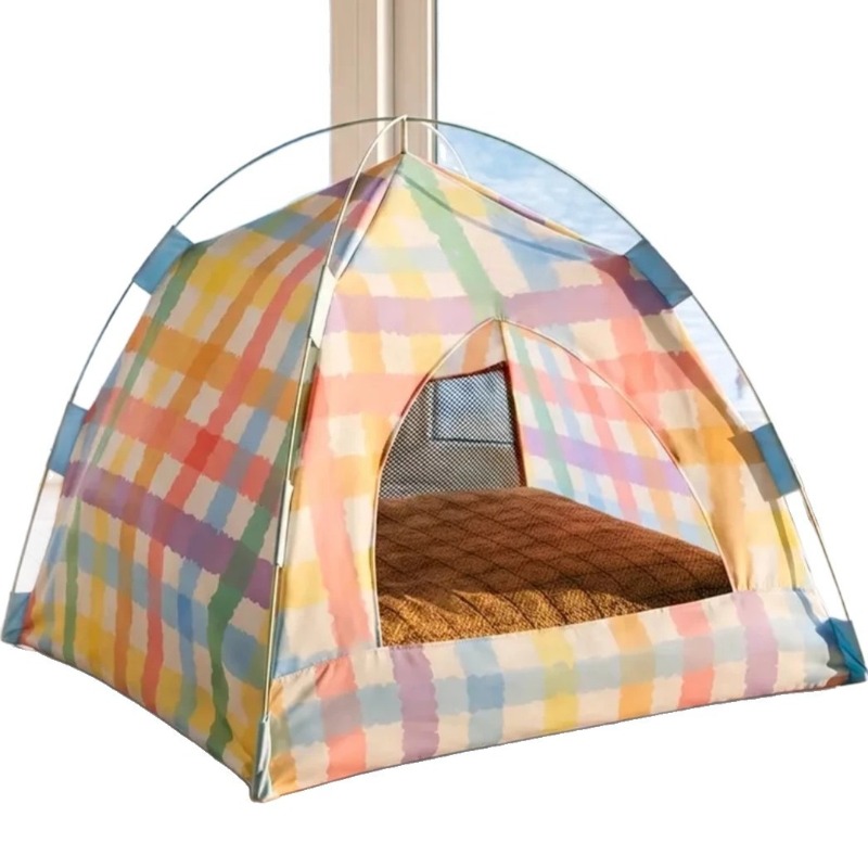 Outdoor Camping Dog Bed - Portable Foldable Pet Tent Cat Bed