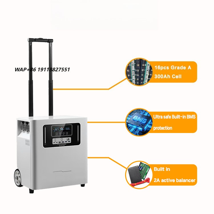 Outdoor Camp - EBOOM Portable Outdoor LiFePO4 Energy Storage