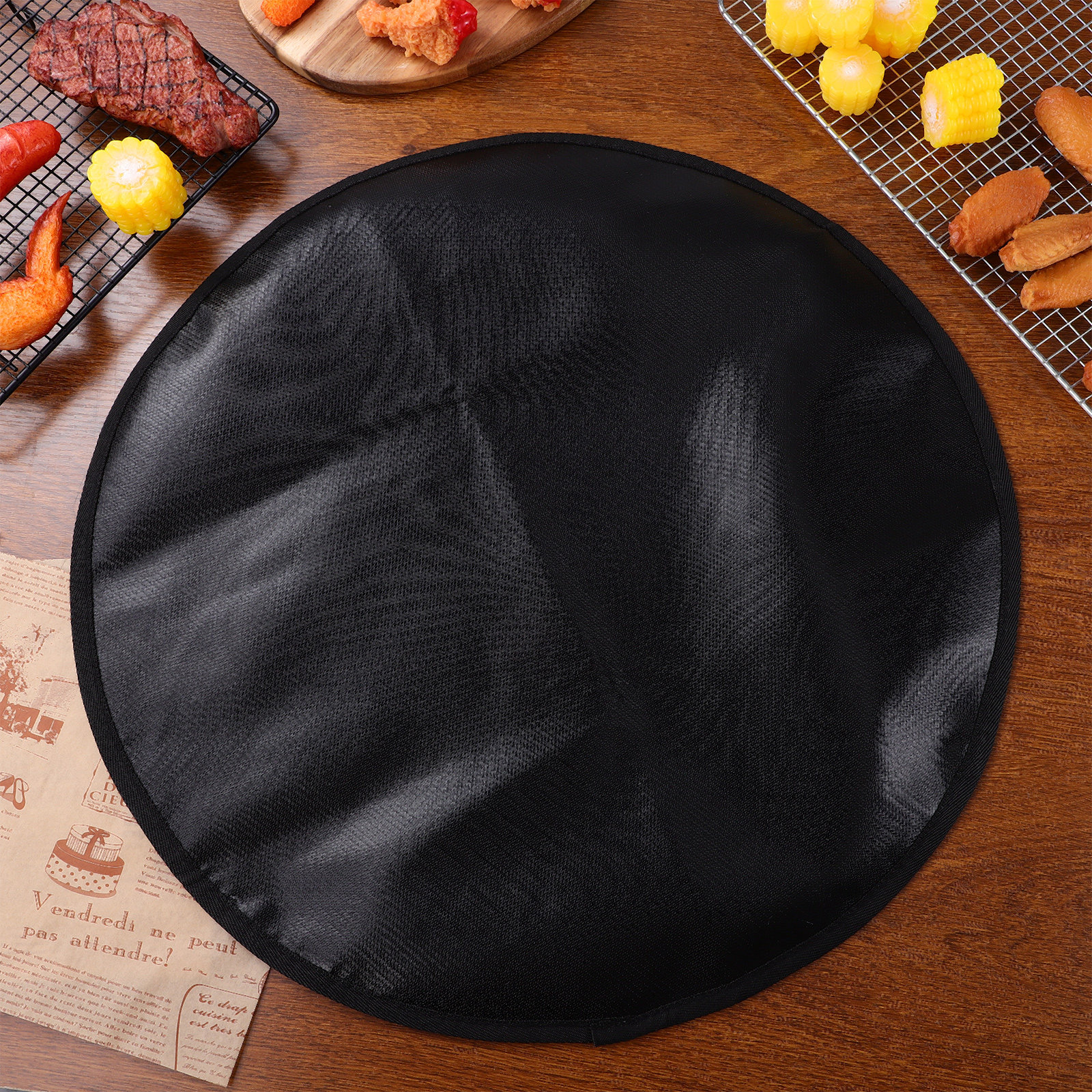 Outdoor Gas Stove - Fire Pit Mat Heat Proof Silicone