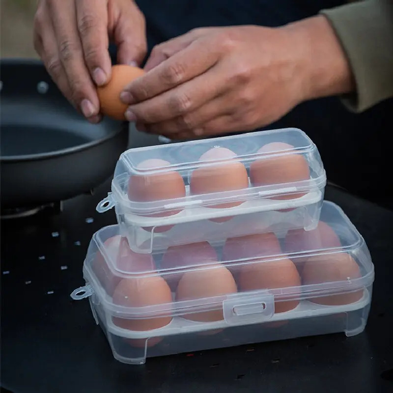 Outdoor Camping Storage Box - Portable Shockproof Egg Container, Outdoor Camping
