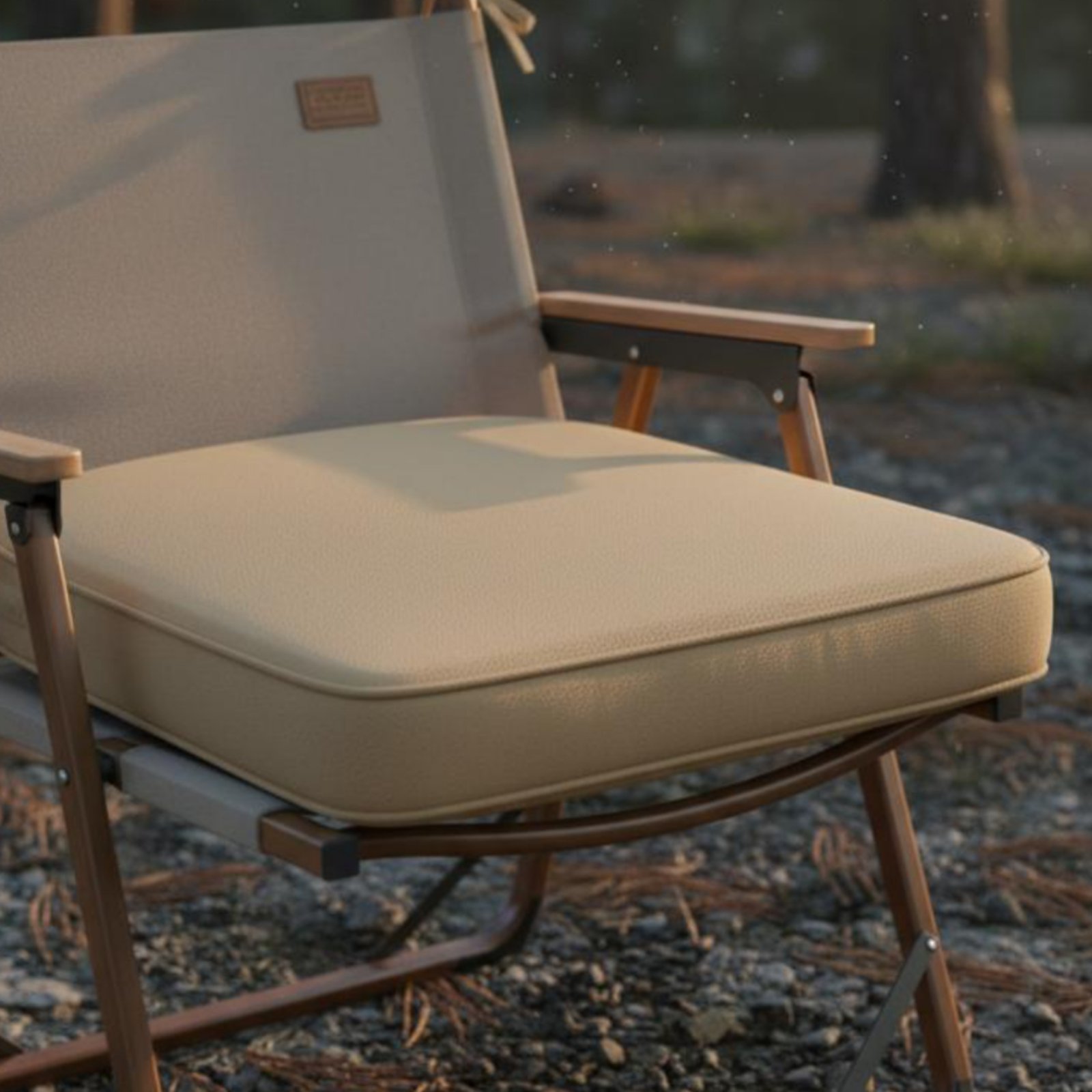 Outdoor Camping Chairs - Waterproof Patio Seat Pad Easy to