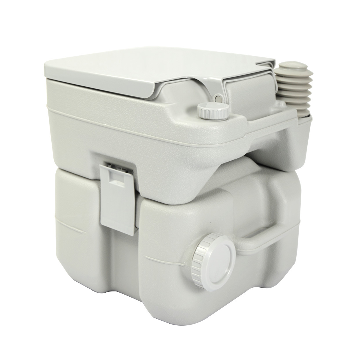 Outdoor Camp - 5.3 Gallon Separate-able Splash-free Portable Toilet,