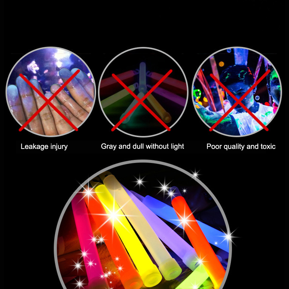 Glow Sticks Survival - 10pcs Outdoor Emergency Glow Sticks Waterproof