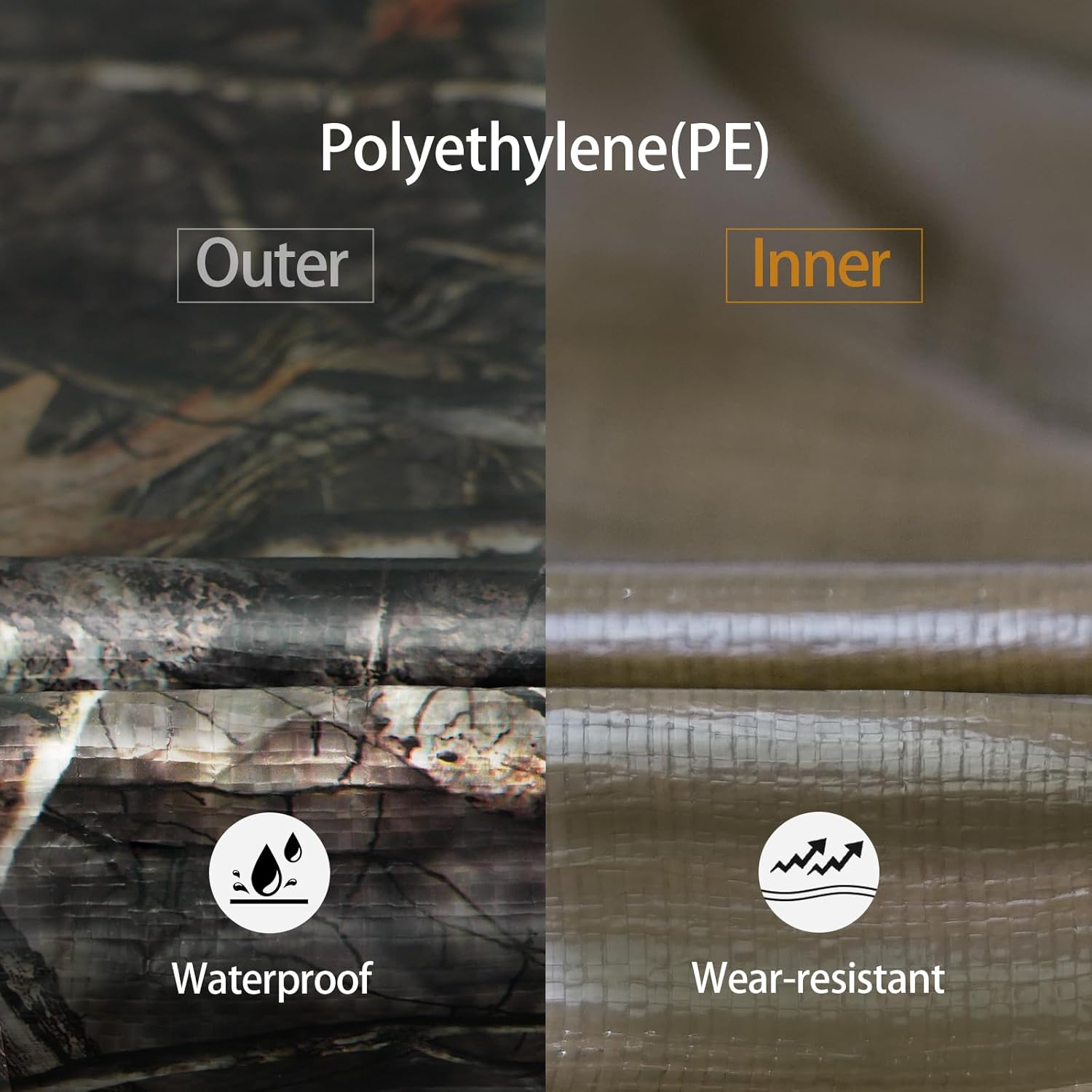 Heavy Duty 9 Mil Tarp Cover Wa - Outdoor Camping Canopy ulasan dan harga