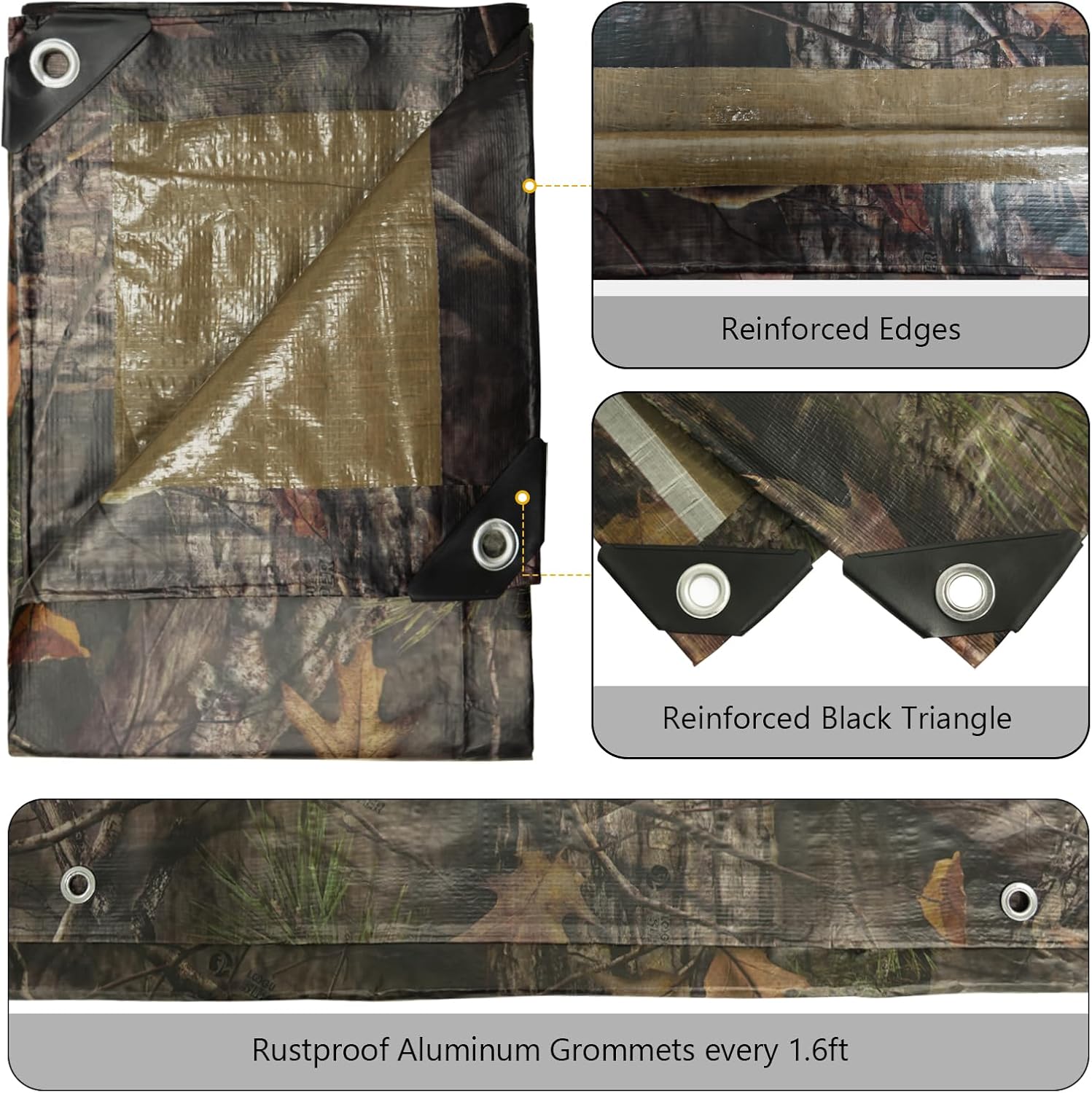 Heavy Duty 9 Mil Tarp Cover Wa - Outdoor Camping Canopy ulasan dan harga