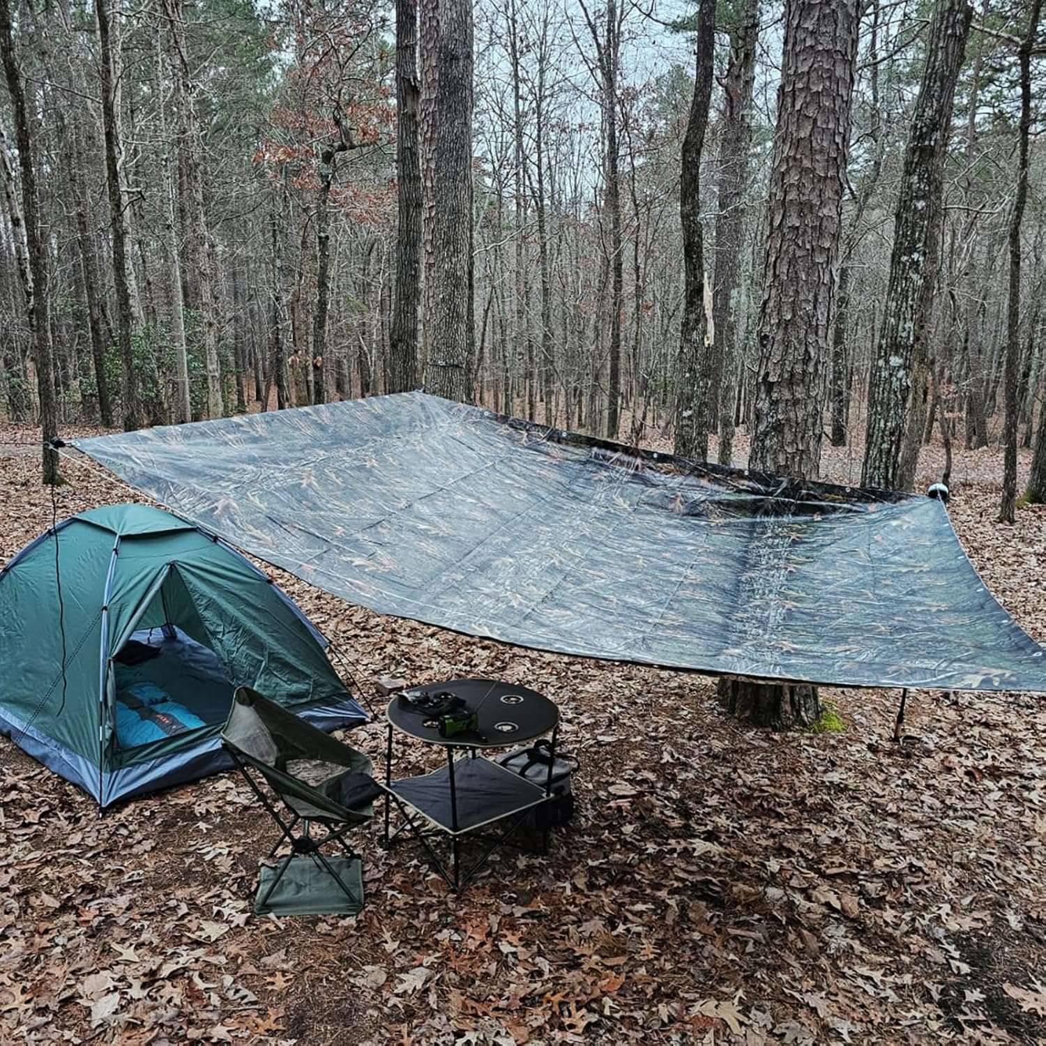 Heavy Duty 9 Mil Tarp Cover Wa - Outdoor Camping Canopy ulasan dan harga