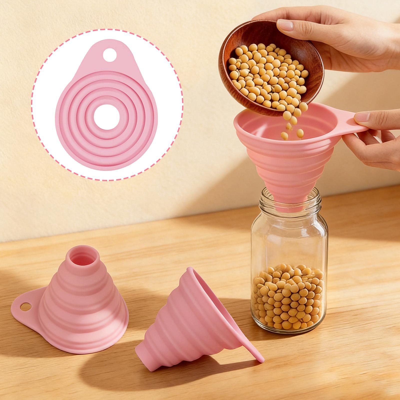 Kitchen Gadget Funnel Filling  - Collapsible Water Bottle ulasan dan harga