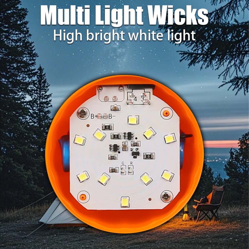 Portable Mini Camping Lamp 4 L - Outdoor Camping Lampe ulasan dan harga