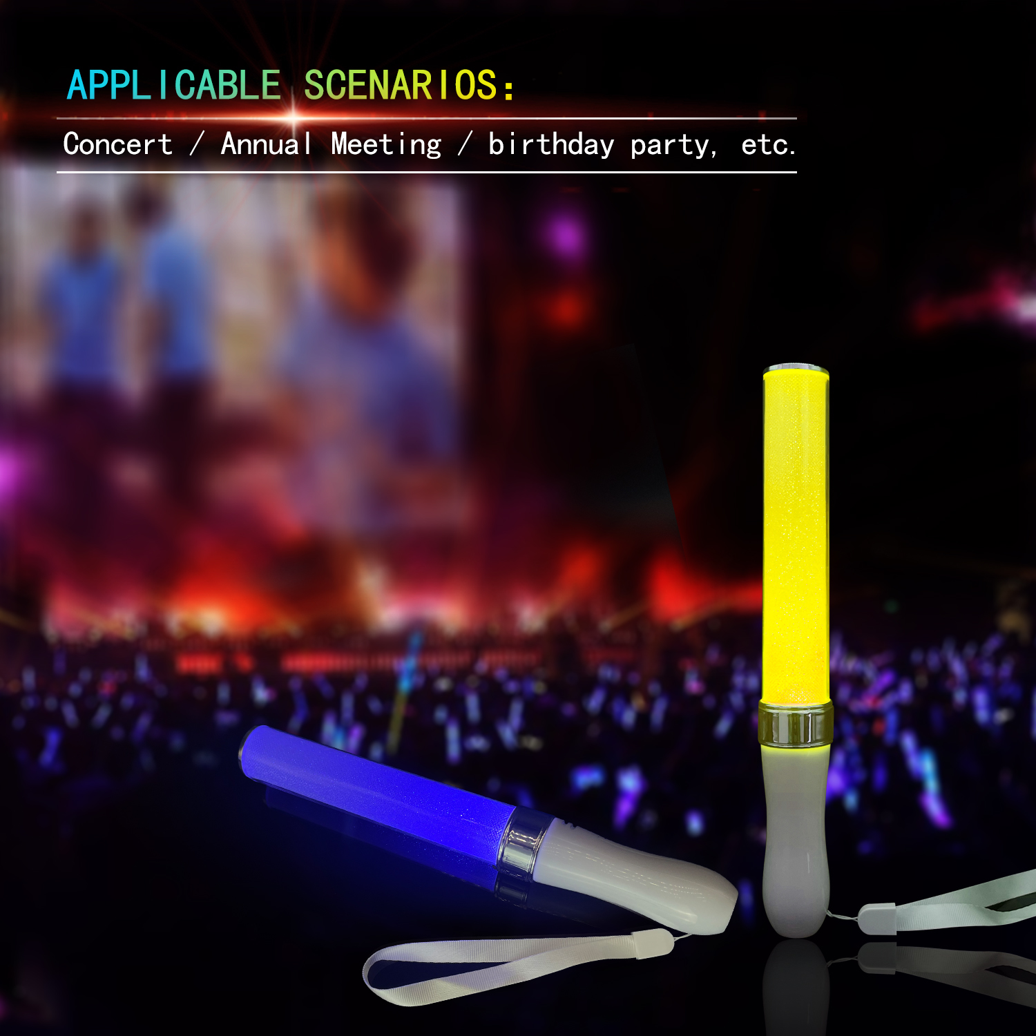 3W15 color LED color changing  - Glow Sticks Survival ulasan dan harga