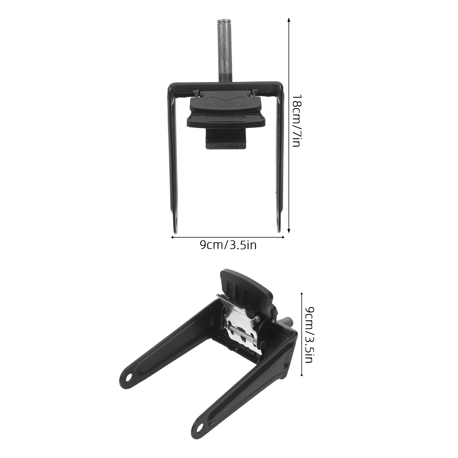 Brake Wheel Fork Foot for Fold - Outdoor Camping Trolley ulasan dan harga