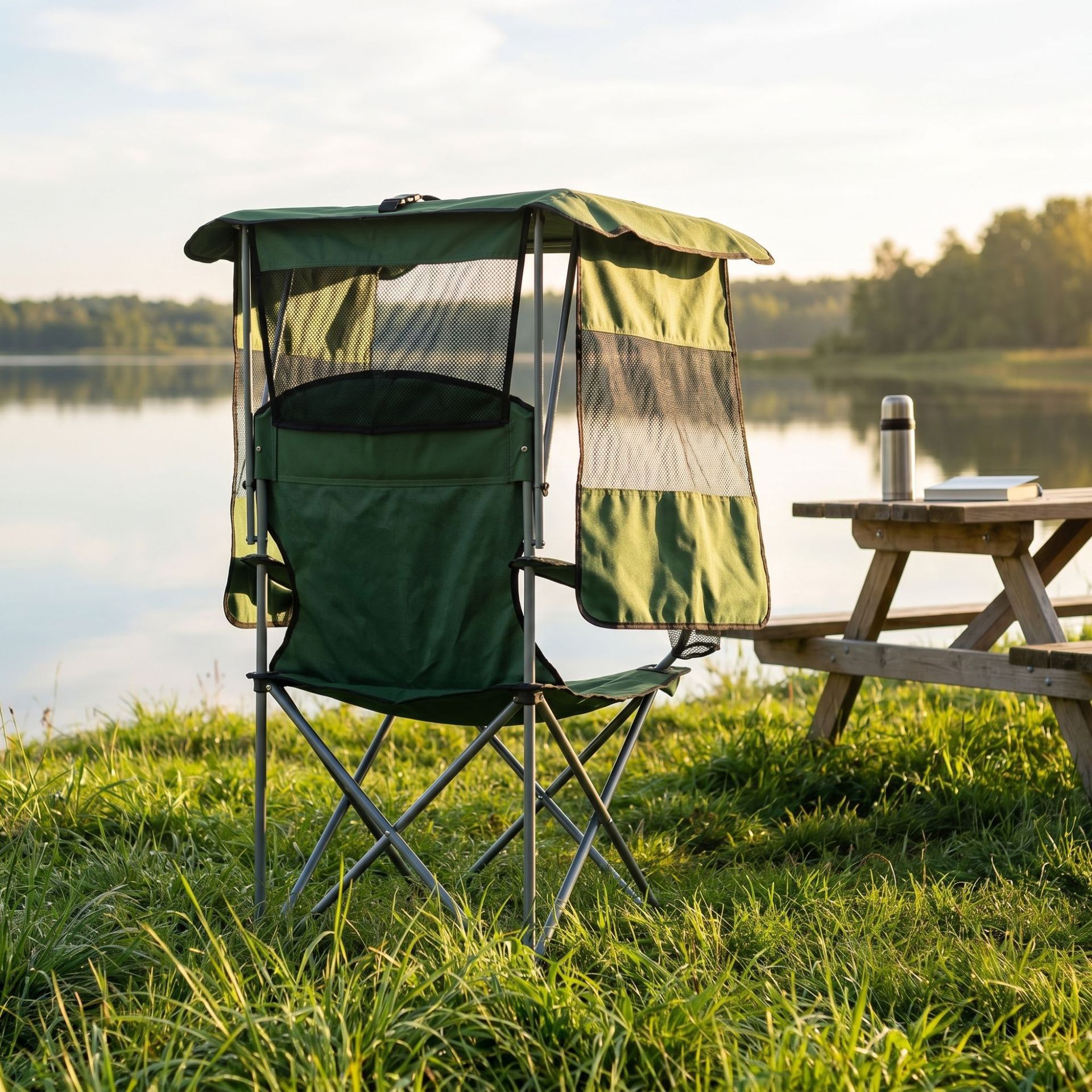 Outdoor folding chair, fishing - Outdoor Camping Canopy ulasan dan harga