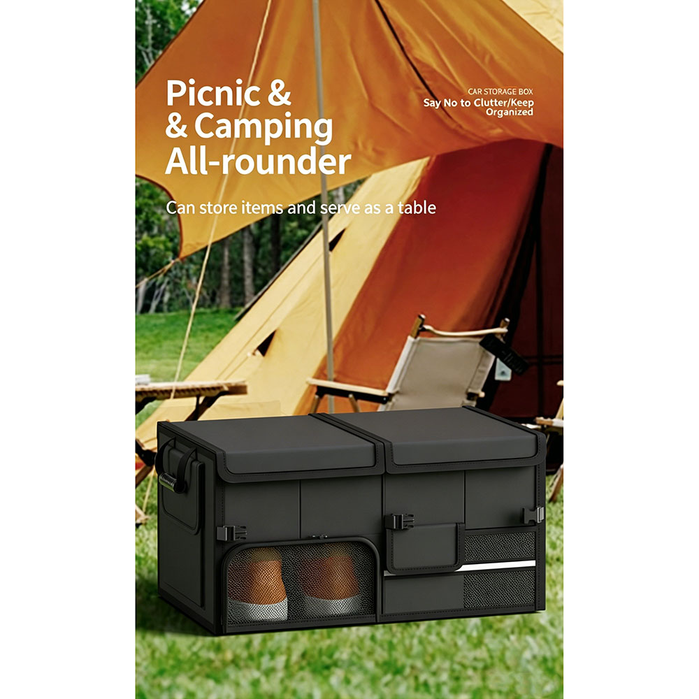 Large Capacity Car Trunk Organ - Outdoor Camping Storage Box ulasan dan harga