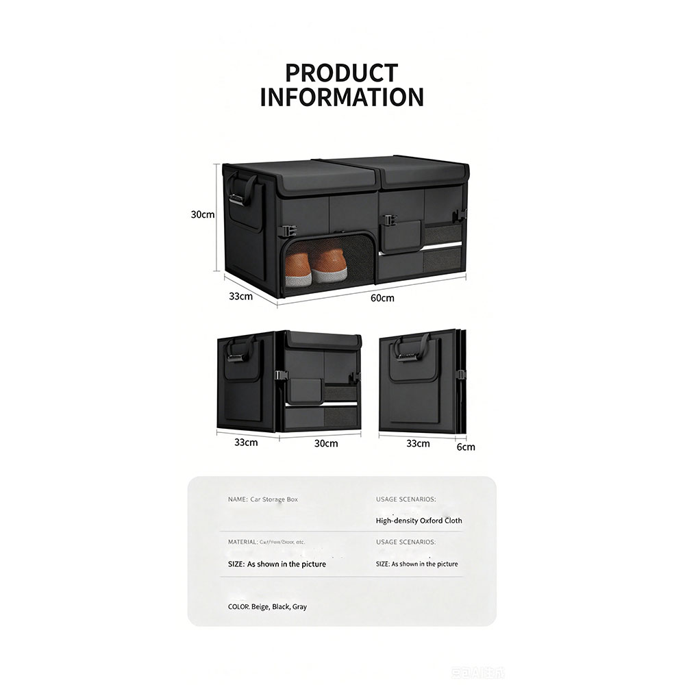 Large Capacity Car Trunk Organ - Outdoor Camping Storage Box ulasan dan harga