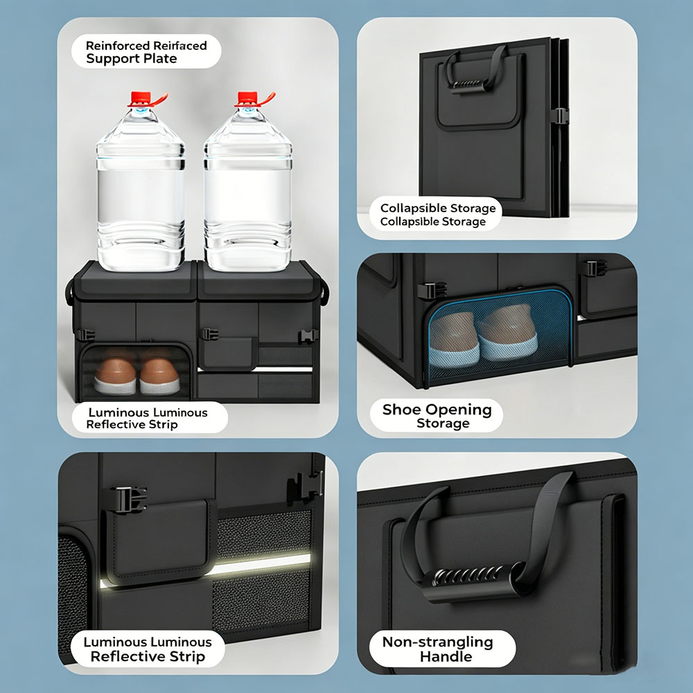 Large Capacity Car Trunk Organ - Outdoor Camping Storage Box ulasan dan harga