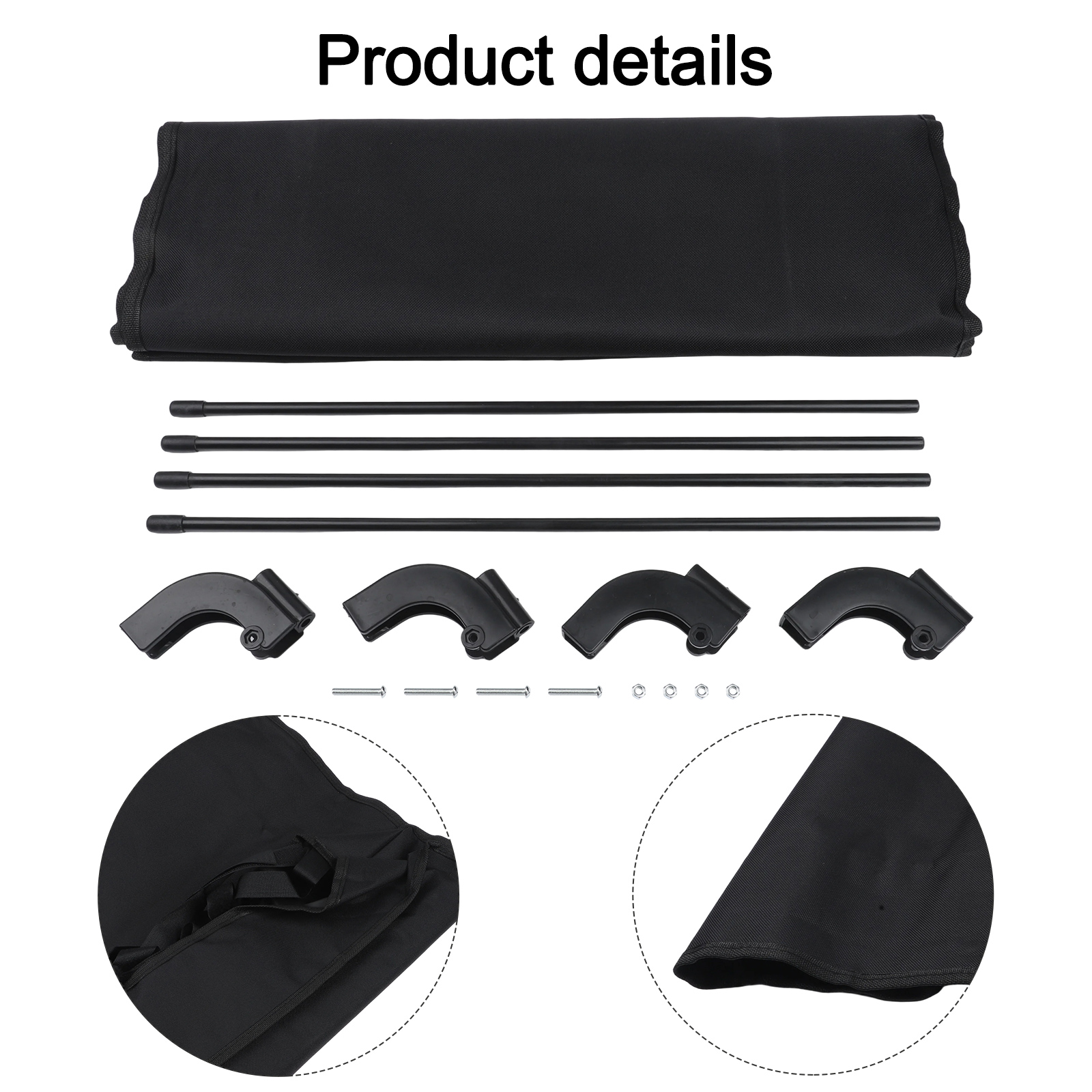 1Set Removable Awning Canopy   - Outdoor Camping Vehicle Wagon ulasan dan harga