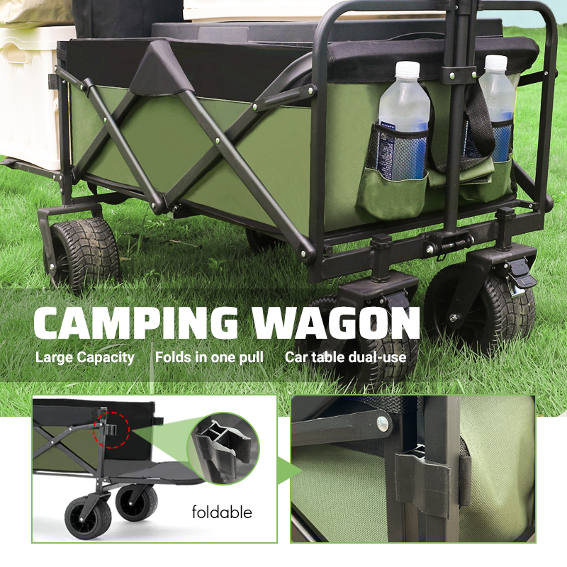 custom.Portable Stainless Stee - Outdoor Camping Vehicle Wagon ulasan dan harga