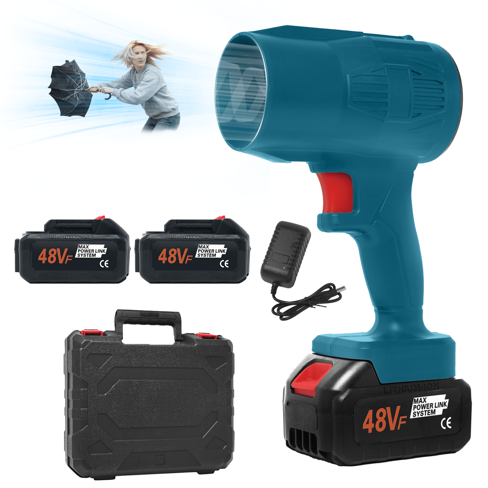 Handheld Black Powerful Blower - Camping Outdoor Or Indoor ulasan dan harga