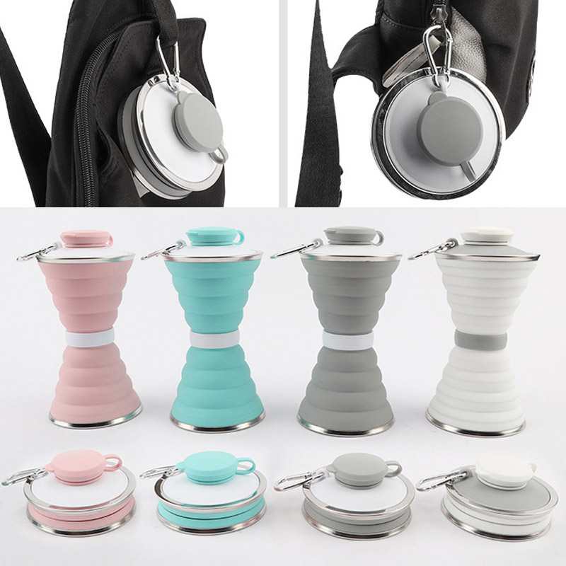 500ml Food Grade Silicone Wate - Collapsible Water Bottle ulasan dan harga