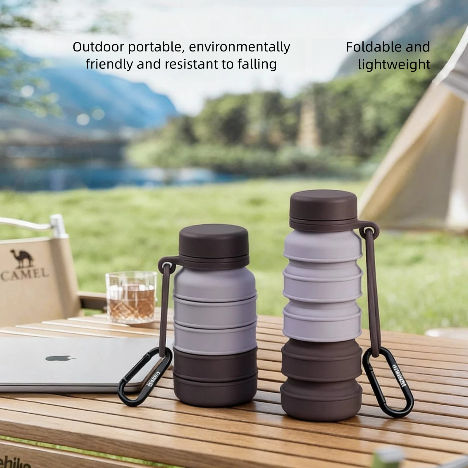 Shatterproof Collapsible Cup H - Collapsible Water Bottle ulasan dan harga