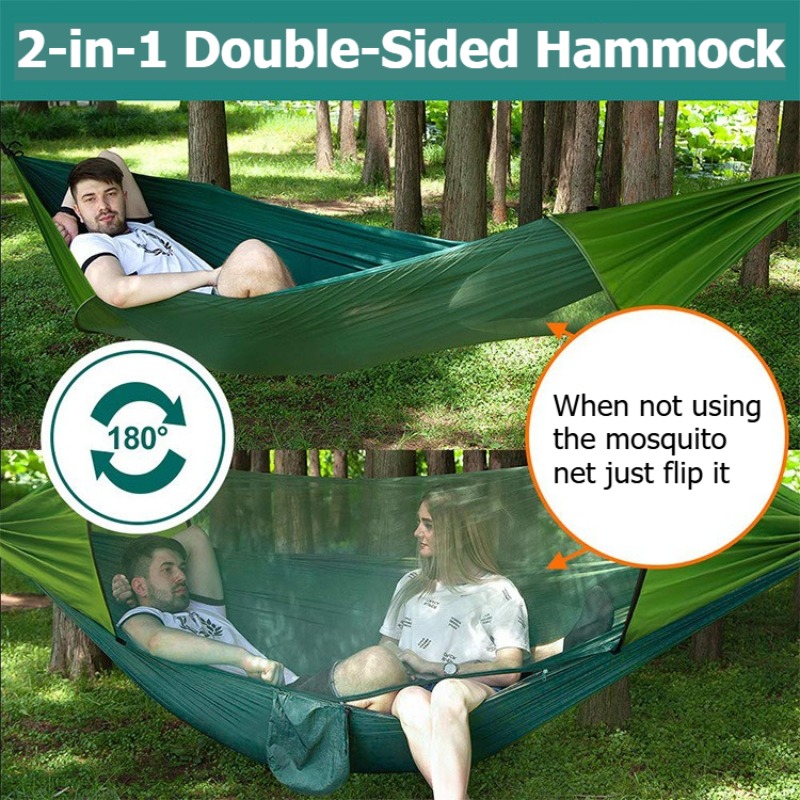 Single and Double Size Nylon F - Outdoor Camping Mosquito Net ulasan dan harga
