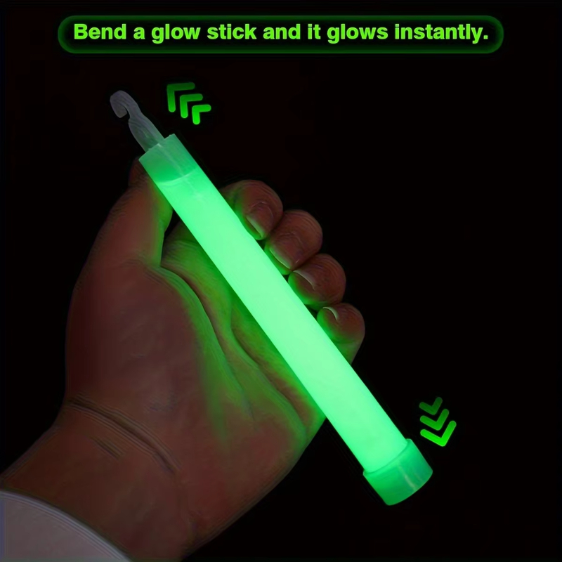 6-12PCS LED Glow Stick with Ho - Glow Sticks Survival ulasan dan harga