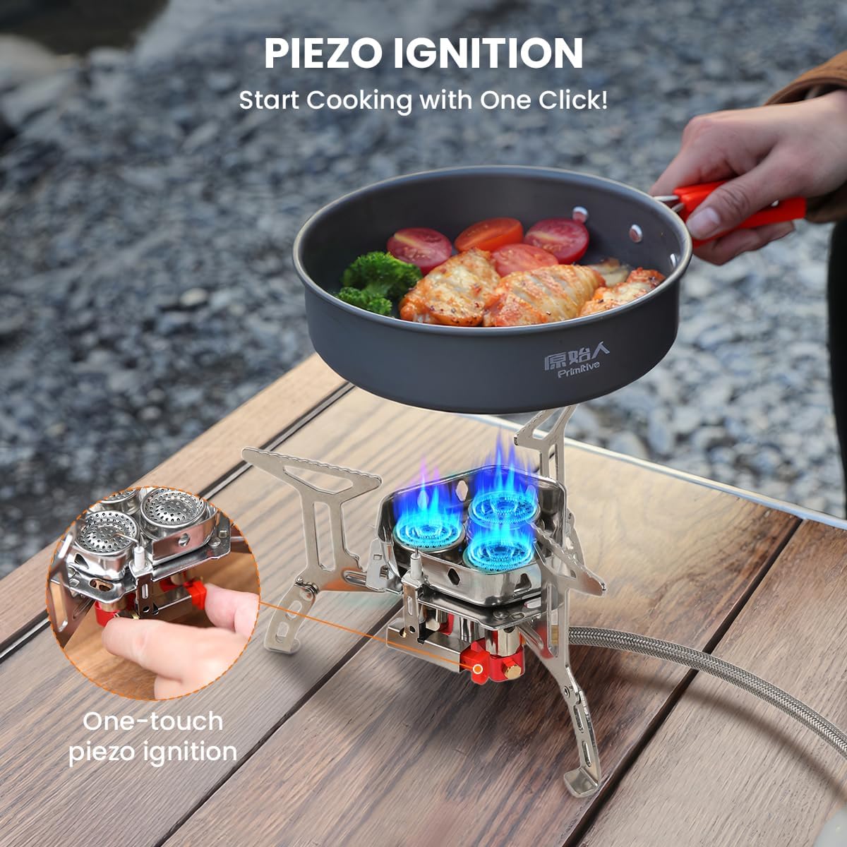 Portable Propane Camping Stove - Outdoor Camping Gas Stove ulasan dan harga