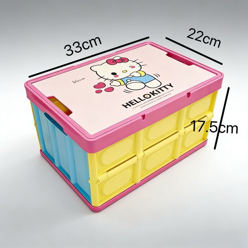 Hello Kitty Colorful Camping F - Outdoor Camping Storage Box ulasan dan harga