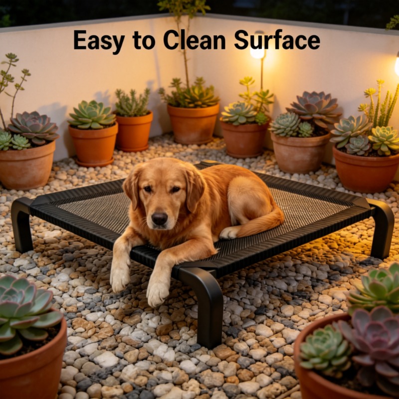 Dog House Foldable Dog Bed All - Outdoor Camping Dog Bed ulasan dan harga