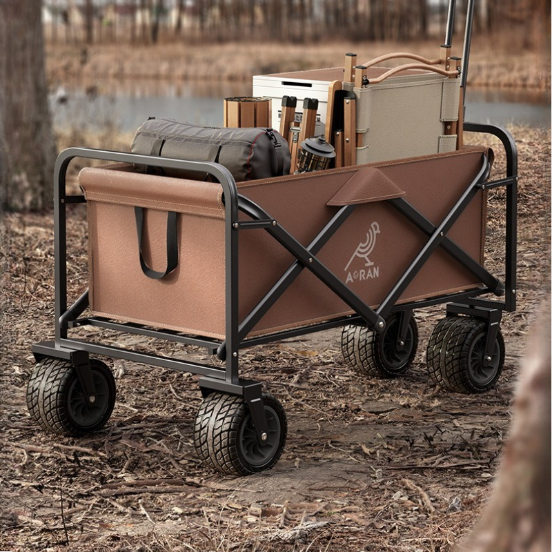 Portable Folding Camping Troll - Outdoor Camping Trolley ulasan dan harga