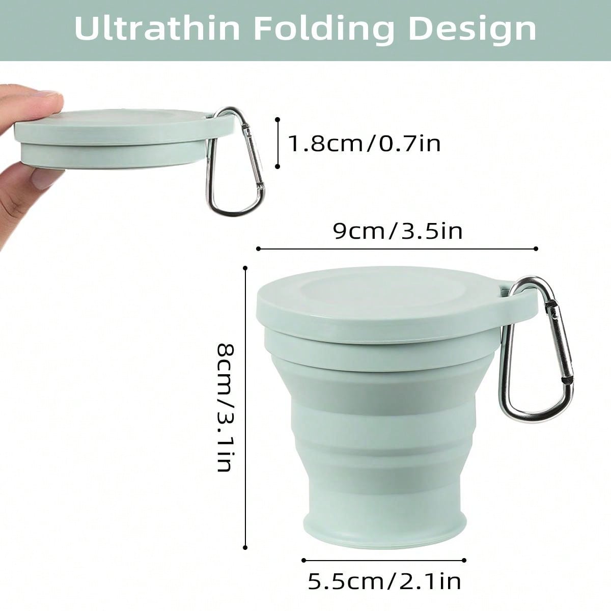 Leeseph Silicone Collapsible T - Collapsible Water Bottle ulasan dan harga
