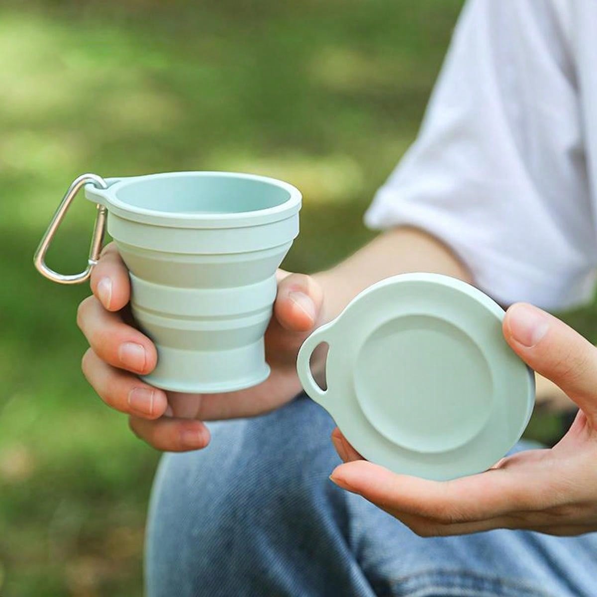 Leeseph Silicone Collapsible T - Collapsible Water Bottle ulasan dan harga
