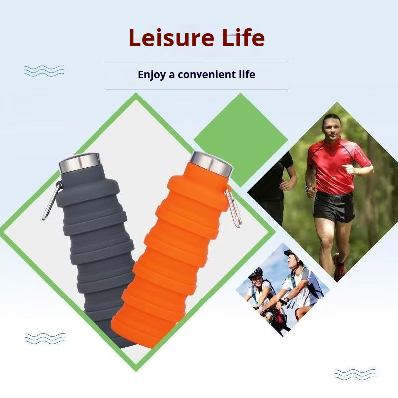 Collapsible Cup Food - Grade S - Collapsible Water Bottle ulasan dan harga