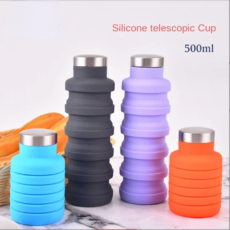 Collapsible Cup Food - Grade S - Collapsible Water Bottle ulasan dan harga