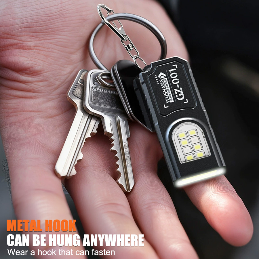 Multifunctional Keychain Flash - Outdoor Camping Lampe ulasan dan harga