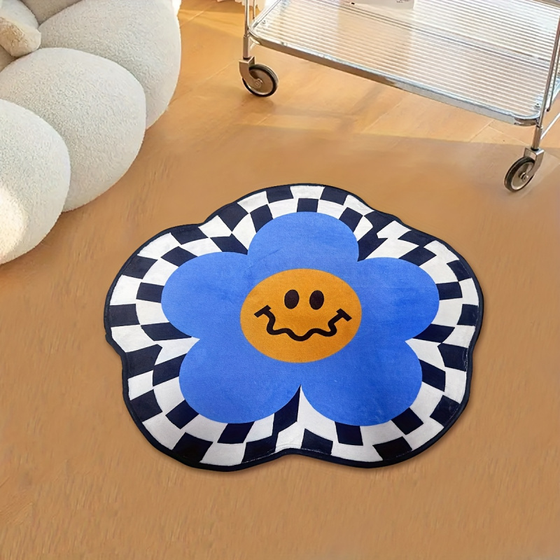 VIKAMA Blue Smiley Face Flower - Camping Outdoor Or Indoor ulasan dan harga