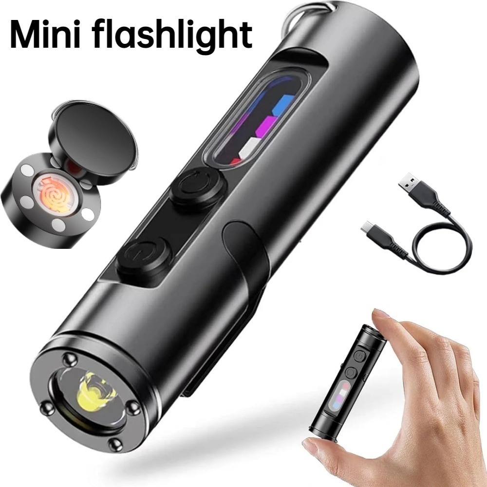 Mini Outdoor Flashlight Type C - Outdoor Camping Lampe ulasan dan harga