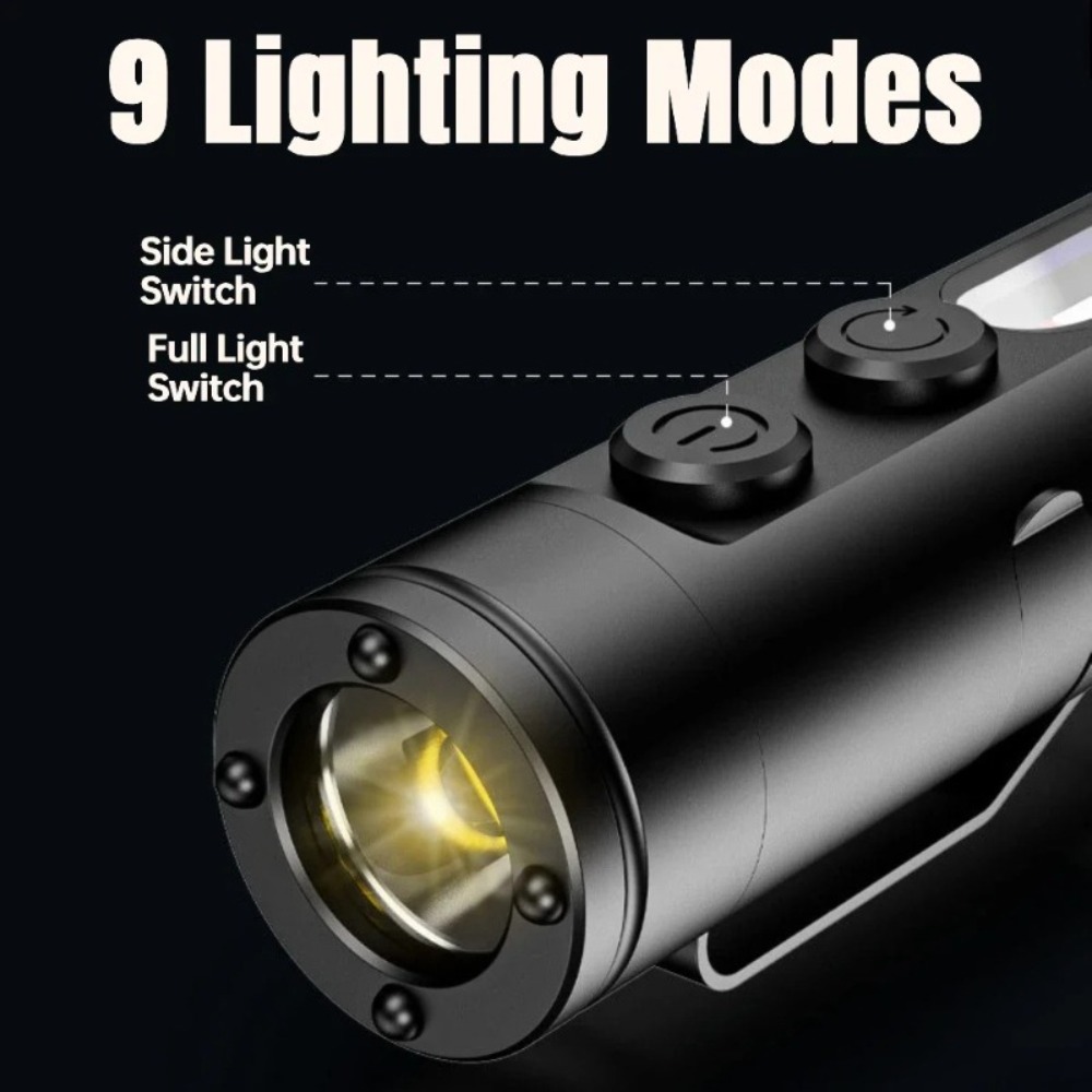 Mini Outdoor Flashlight Type C - Outdoor Camping Lampe ulasan dan harga