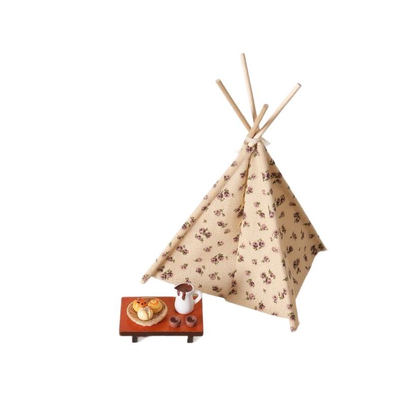 🛒1:12 Scale Camping Tent Model - Outdoor Y Camping ulasan dan harga