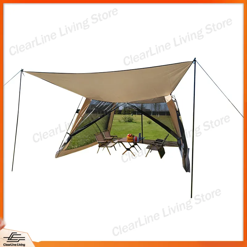 Camping Canopy Tent 8-10 Perso - Outdoor Camping Canopy ulasan dan harga