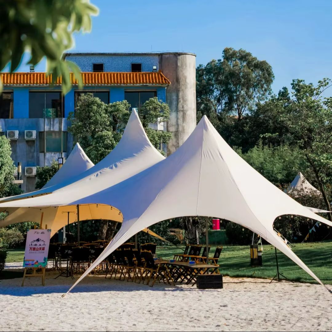 Star Canopy Tent 900D Oxford C - Outdoor Camping Canopy ulasan dan harga