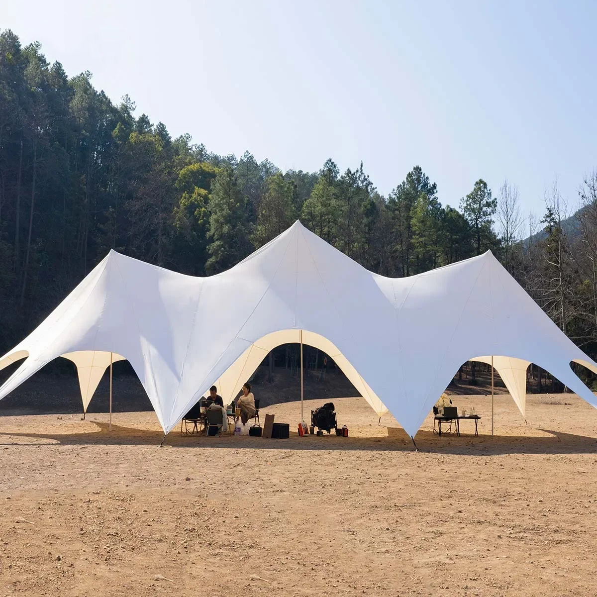 Star Canopy Tent 900D Oxford C - Outdoor Camping Canopy ulasan dan harga