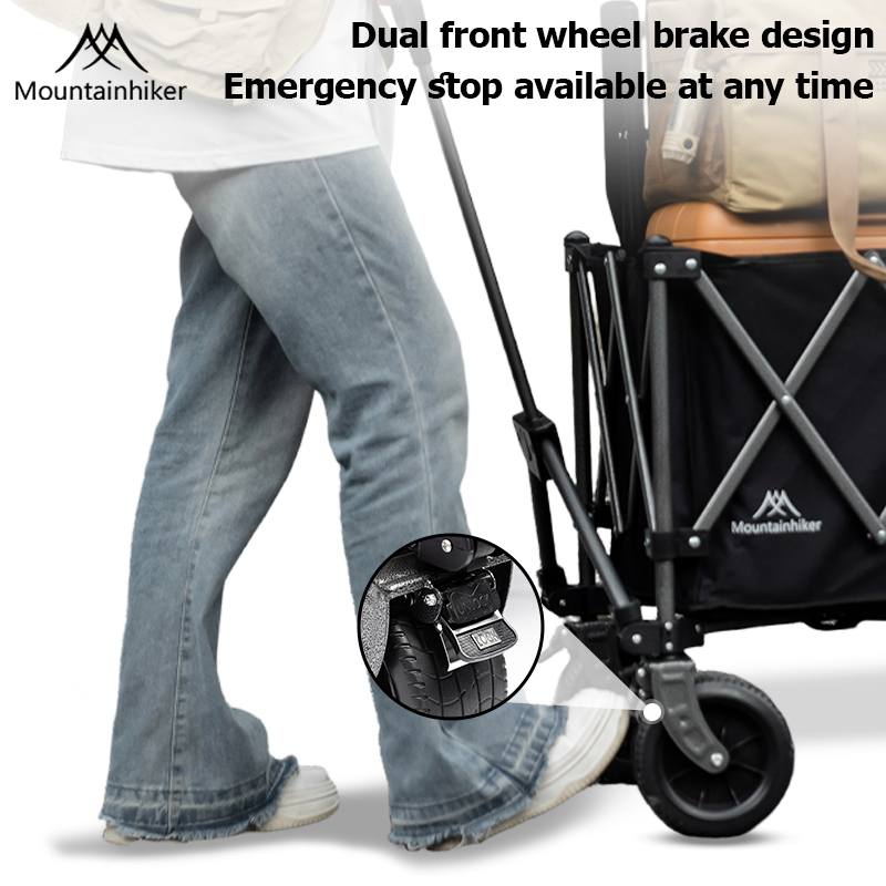 Mountainhiker outdoor handcart - Outdoor Camping Trolley ulasan dan harga