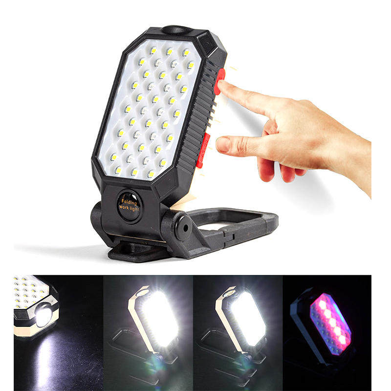 USB Rechargeable COB Work Ligh - Outdoor Camping Lampe ulasan dan harga